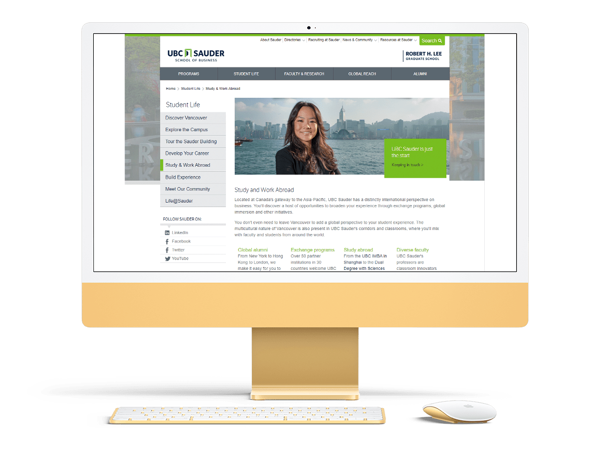 Sauder website online